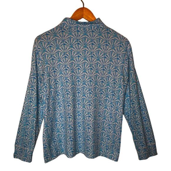 Stella Parker 1/2 Zip Front Long Sleeve shirt Sun Protection Beach Large Golf - Picture 2 of 11